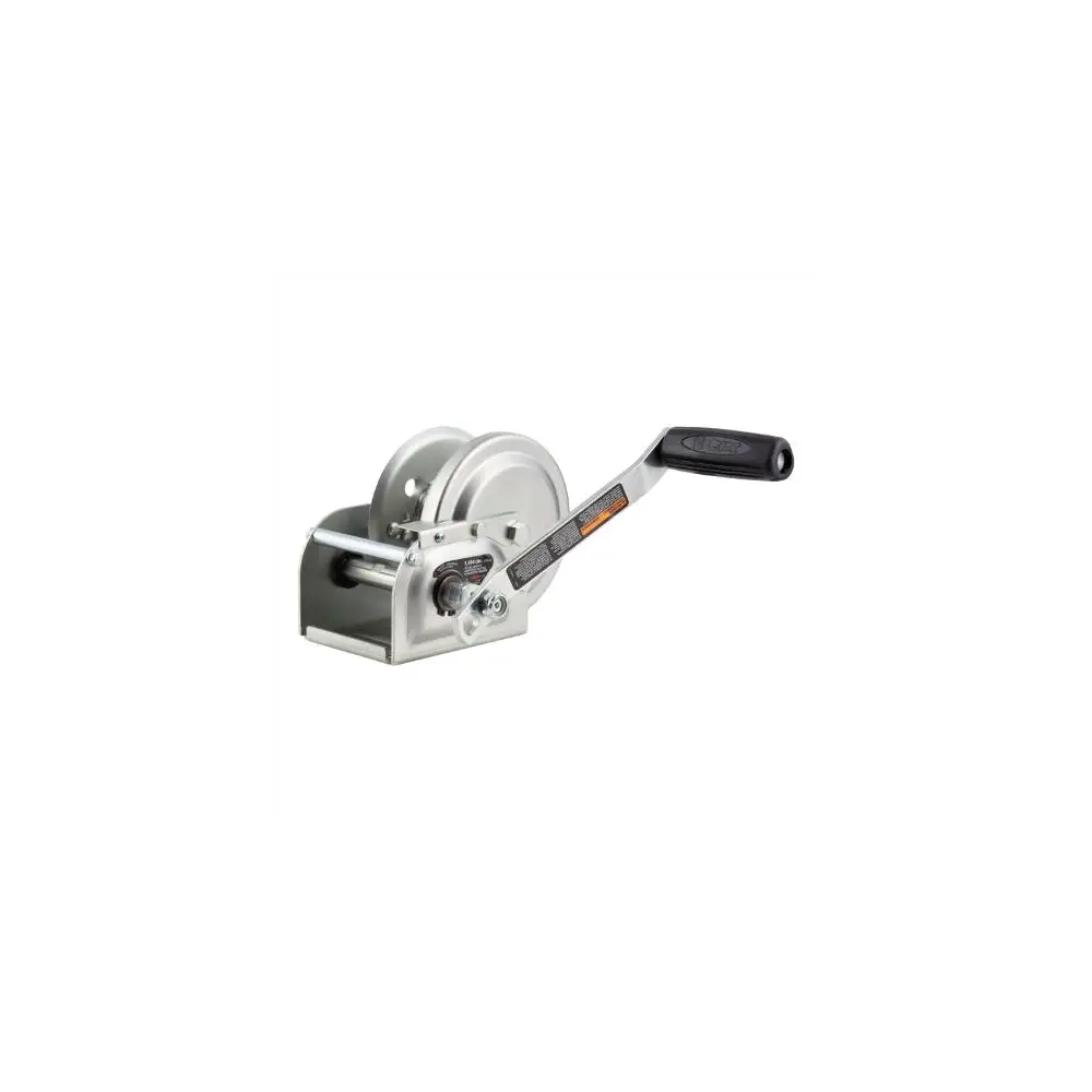 Hand-Crank Brake Winch, 1,000 lbs, 4.2:1 Gear Ratio, 7" Handle - CUR29610